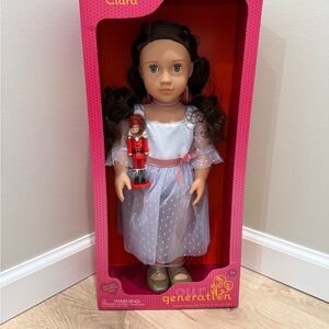 NEW Our Generation Clara Doll Nutcracker Ballet Dance 18” Doll Toy